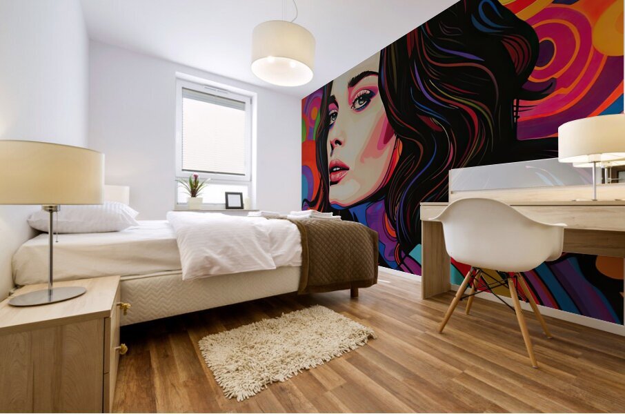 Chromatic Muse K29H7N 55 Mural print
