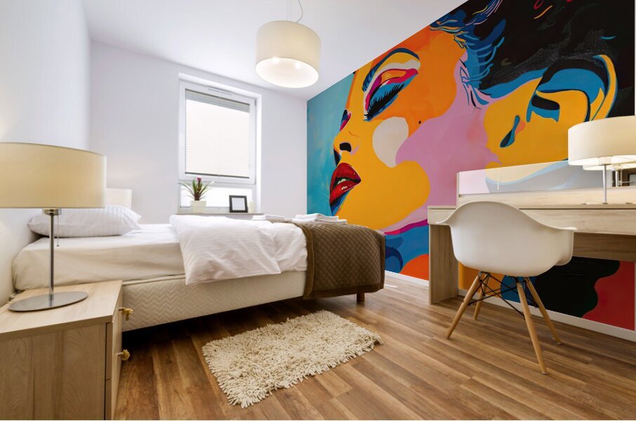 Chromatic Muse K29H7N 60 Mural print