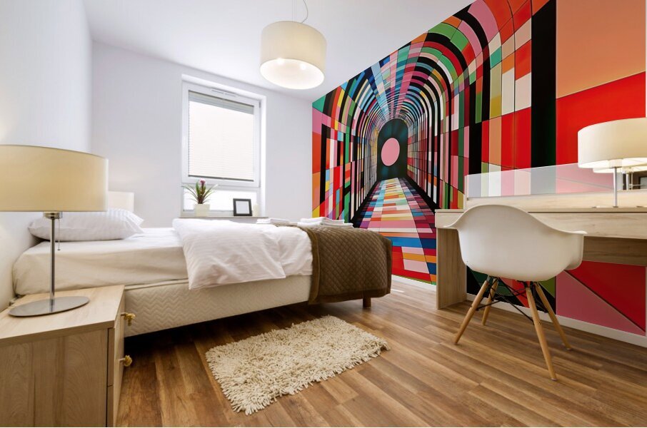 Chromatic Passage 7H9N2Z 57 Mural print