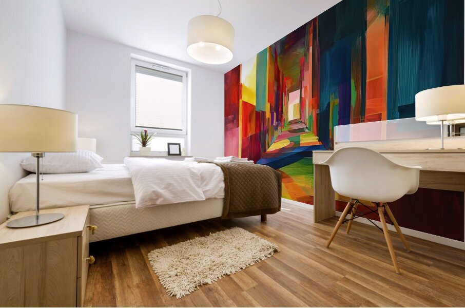 Chromatic Passage 7P3H2N 63 Mural print