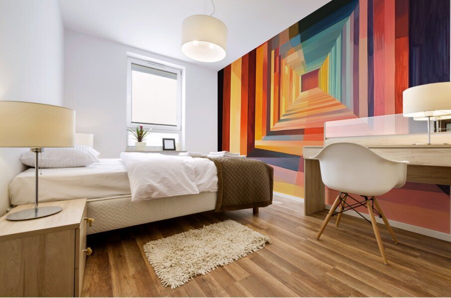 Chromatic Passage 7P3H2N 52 Mural print