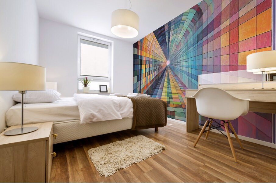 Chromatic Passage 7P3H9N 62 Mural print