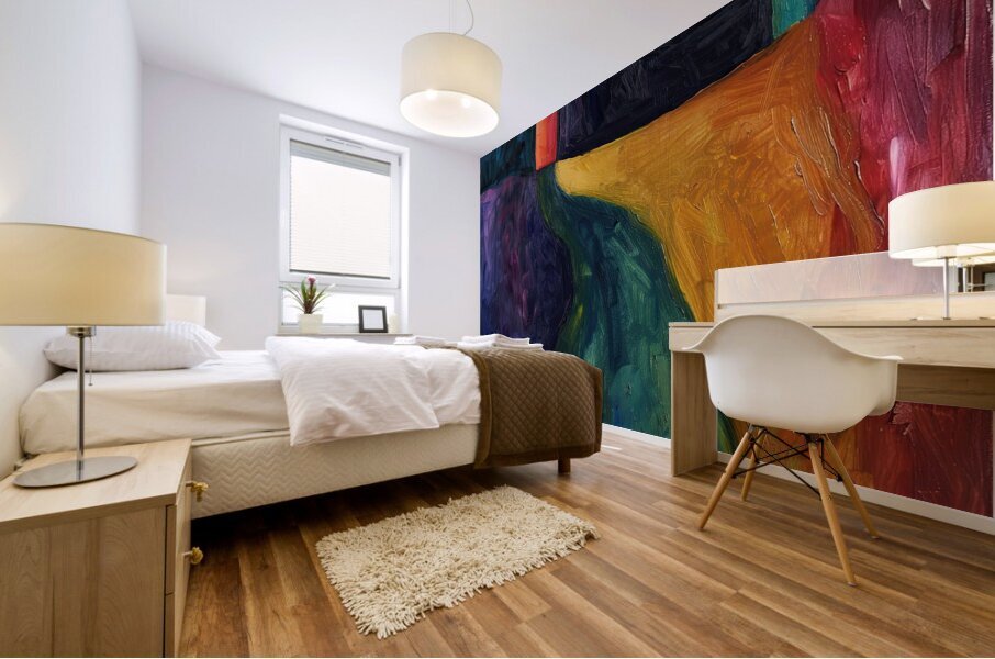 Chromatic Passage Y7H9N2 52 Mural print