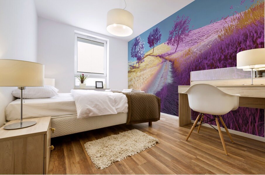 Chromatic Pathways 2H9N3Z 62 Mural print