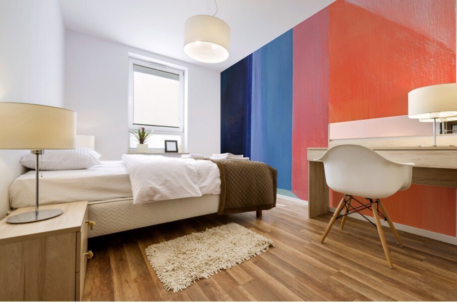 Chromatic Planes H7C9N2 48 Mural print