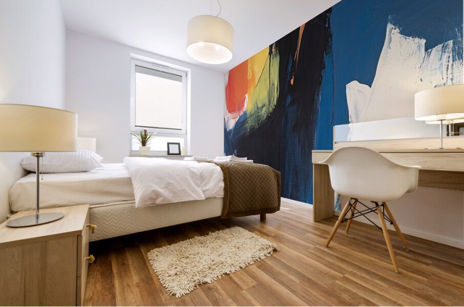 Chromatic Resonance H3P9N2 58 Mural print