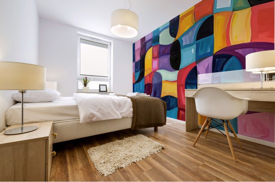 Chromatic Rhapsody 239CPZ 57 Mural print