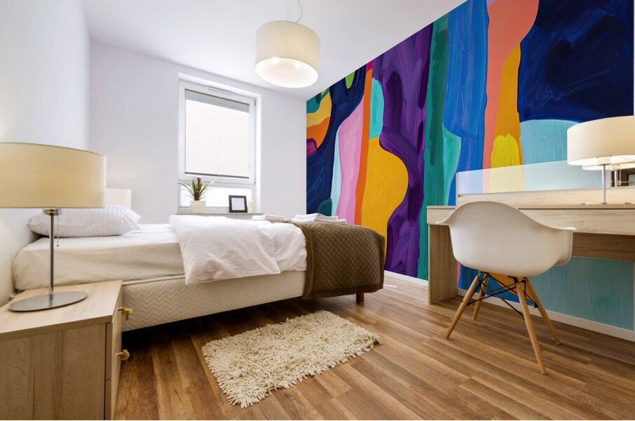 Chromatic Rhapsody 249CPZ 58 Mural print