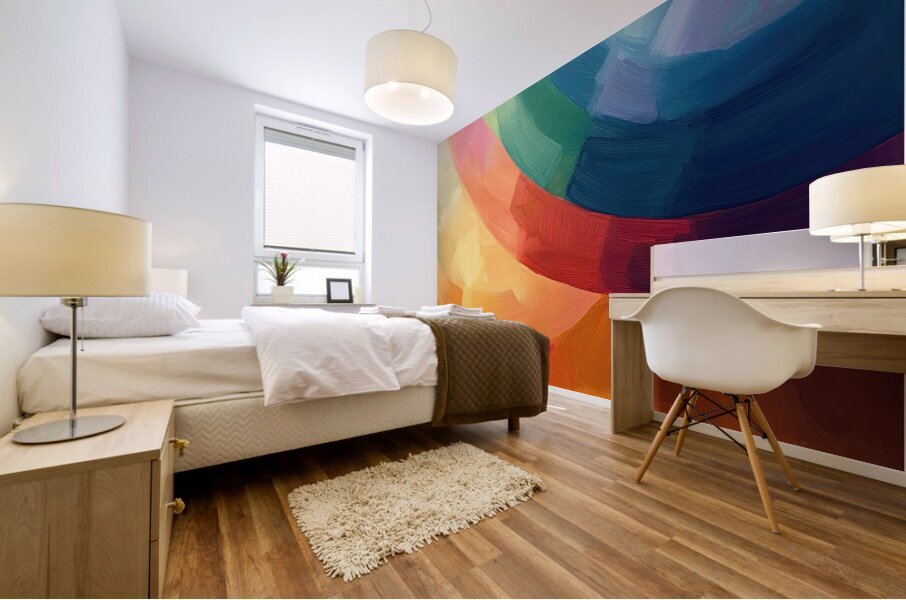 Chromatic Rhapsody 24H7P9 57 Mural print