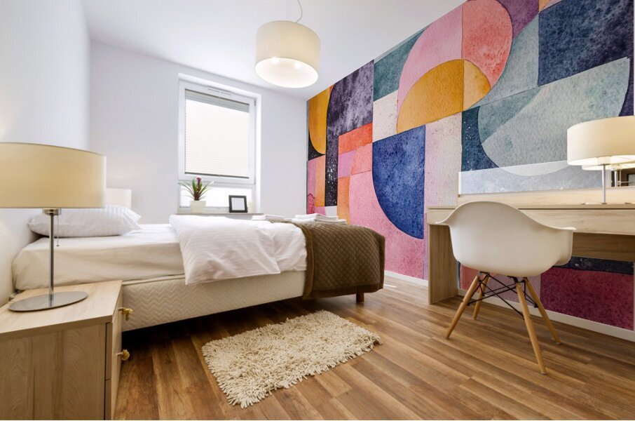 Chromatic Rhapsody 24H7N9 57 Mural print