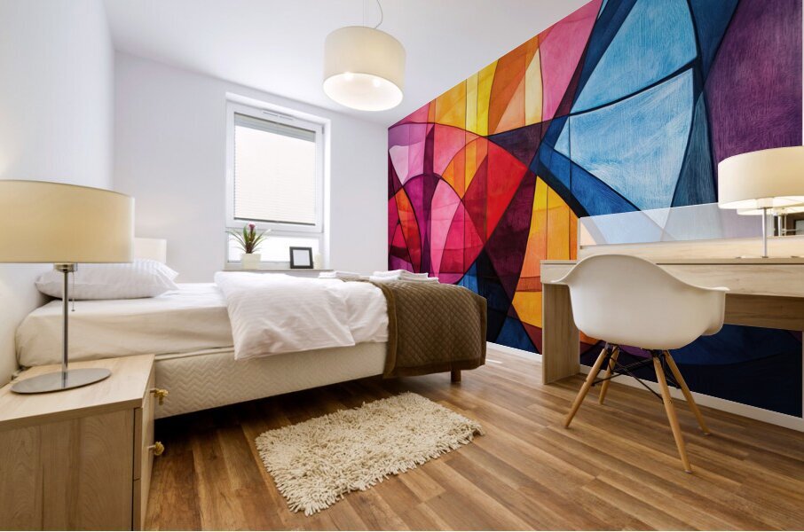 Chromatic Rhapsody 29HBCJ 50 Mural print