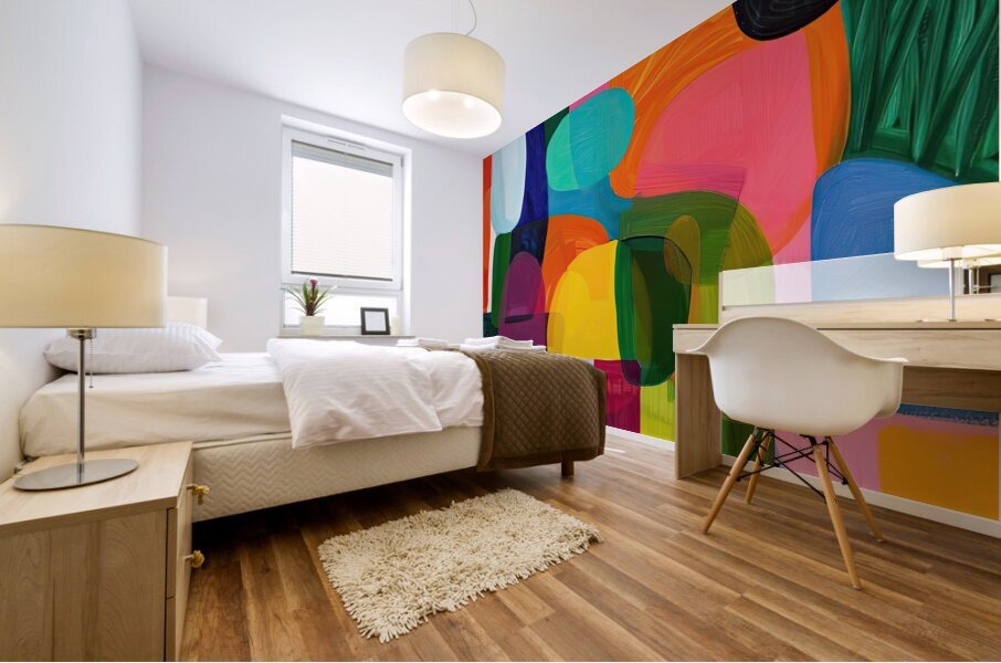 Chromatic Rhapsody 29HJ8N 58 Mural print