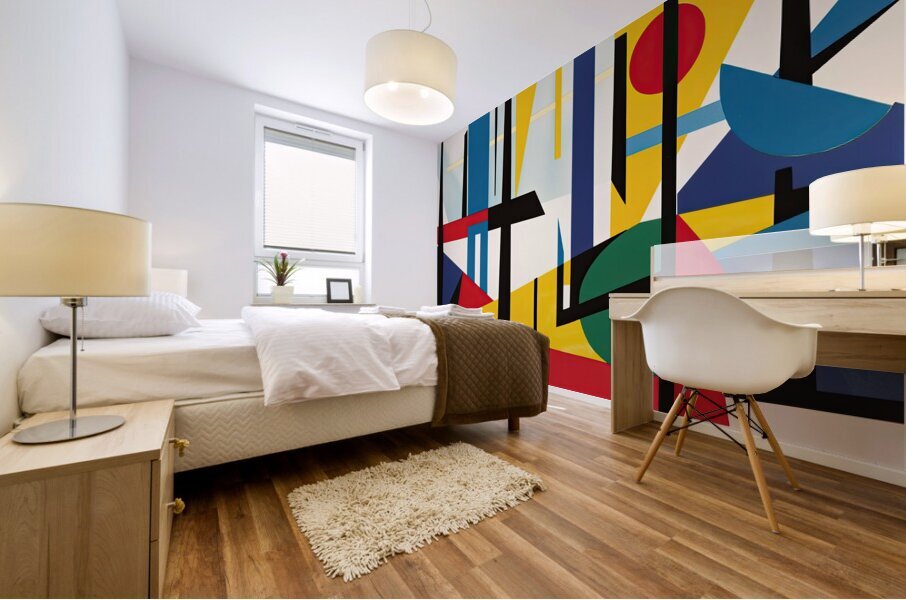 Chromatic Rhapsody 29HNZ8 52 Mural print