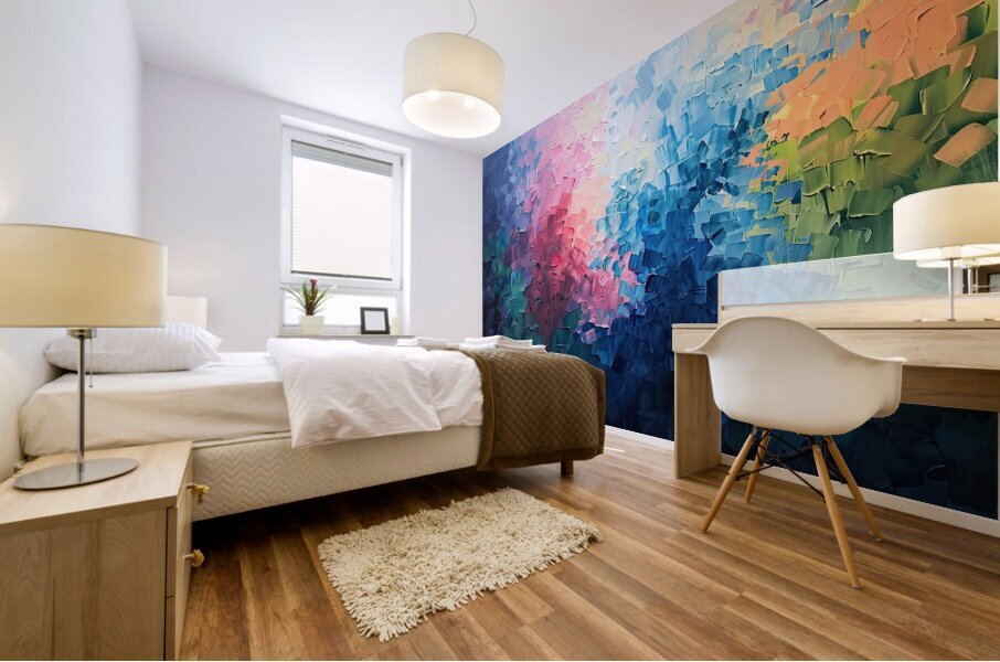 Chromatic Rhapsody 2H9N3Z 58 Mural print