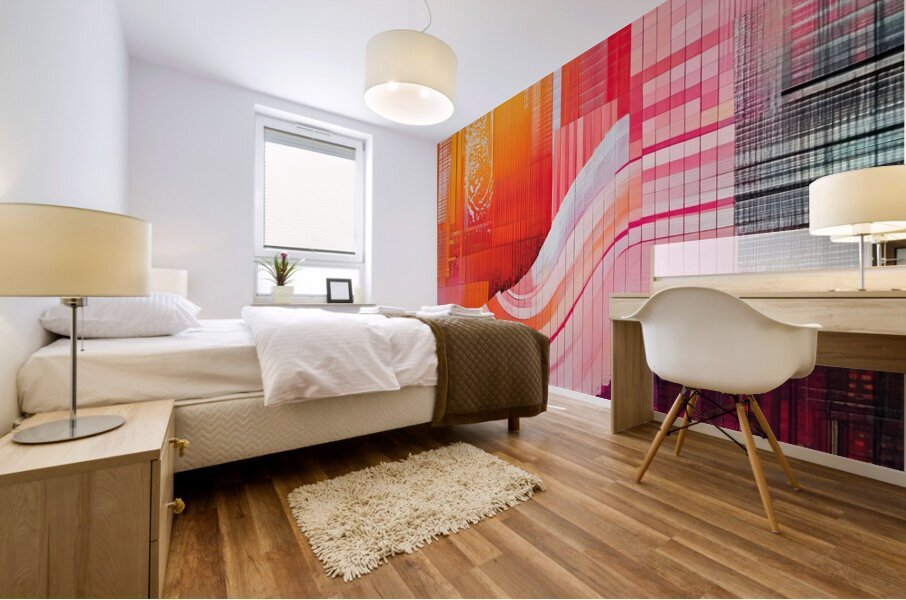 Chromatic Rhapsody 2JP3N9 63 Mural print