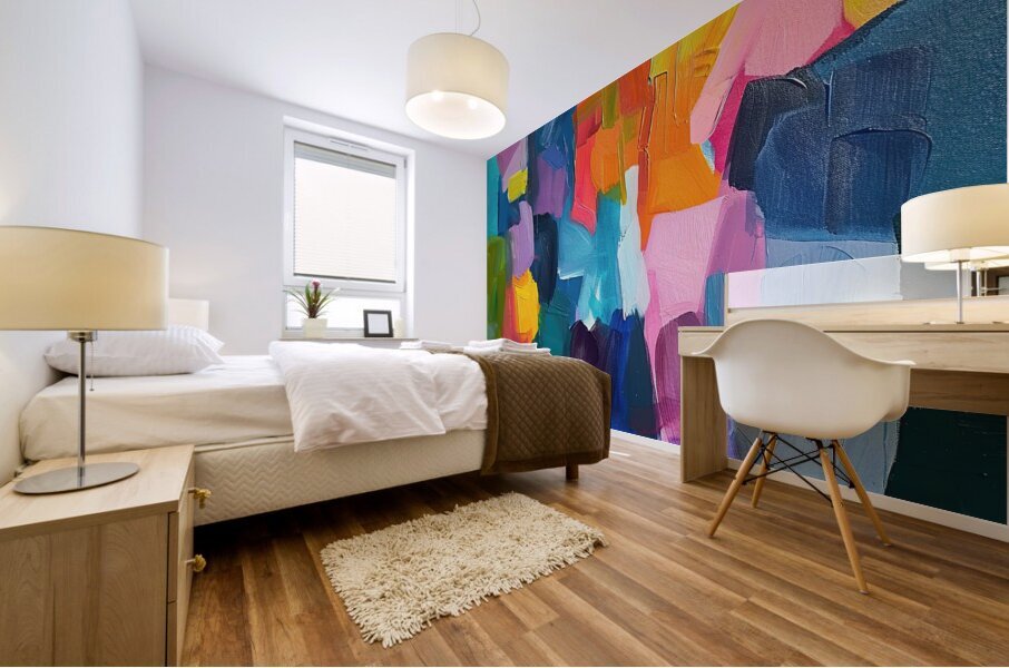 Chromatic Rhapsody 2P3H9N 50 Mural print