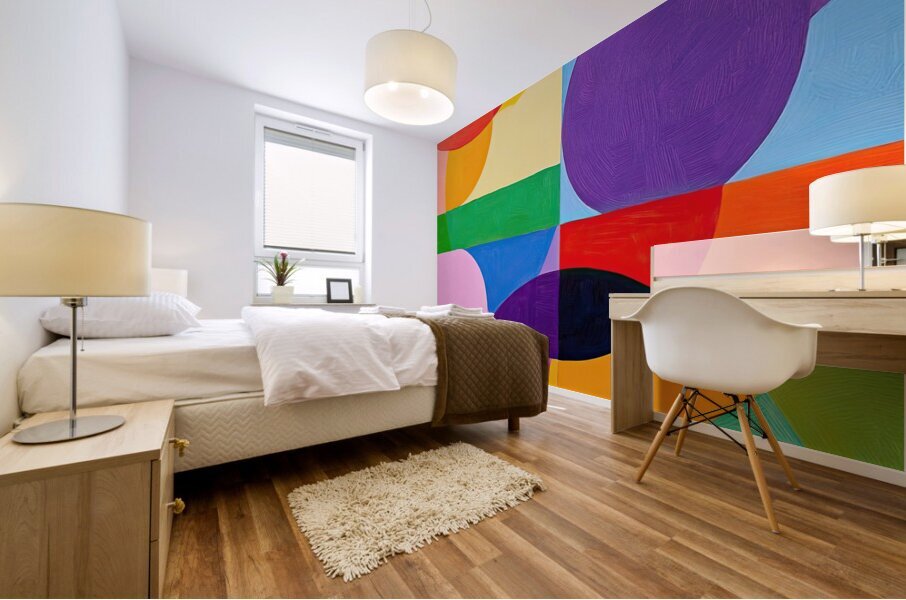 Chromatic Rhapsody 42H9N 58 Mural print