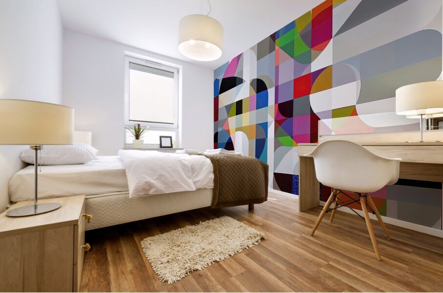 Chromatic Rhapsody 4J9N2P 57 Mural print