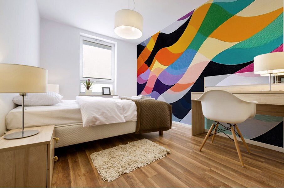 Chromatic Rhapsody 5H2N9Z 58 Mural print