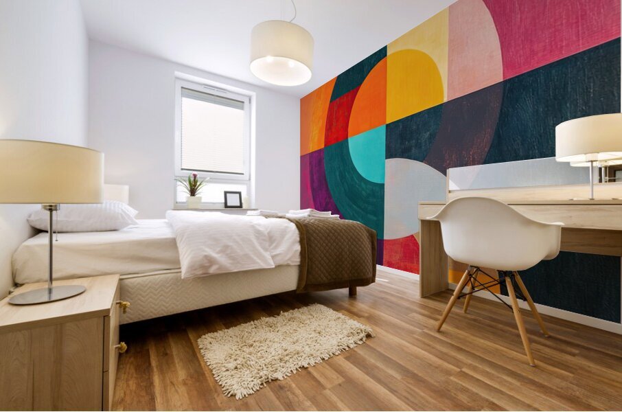 Chromatic Rhapsody 79HBN2 55 Mural print