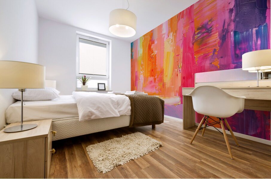 Chromatic Rhapsody 7P3N9H 58 Mural print