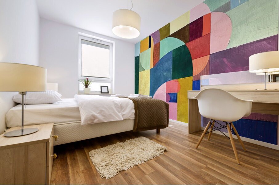 Chromatic Rhapsody H2N3P9 48 Mural print