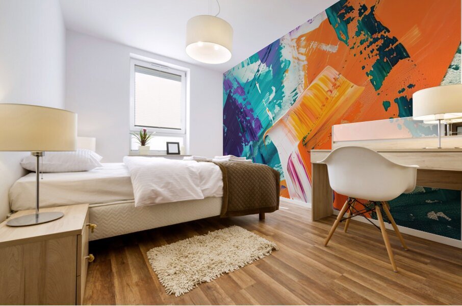 Chromatic Rhapsody JH92N3 63 Mural print