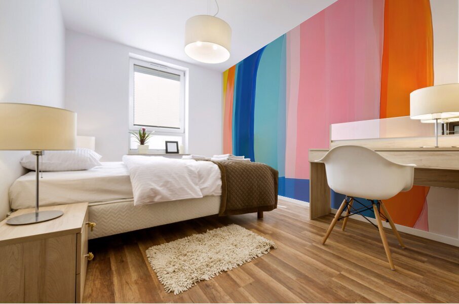 Chromatic Rhapsody K293HJ 53 Mural print