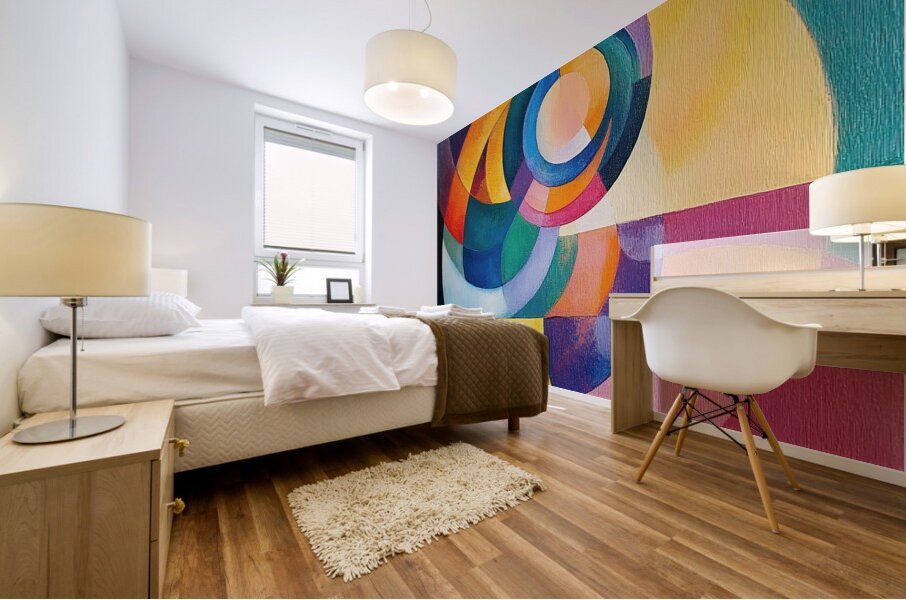 Chromatic Rhapsody K82D3N 47 Mural print