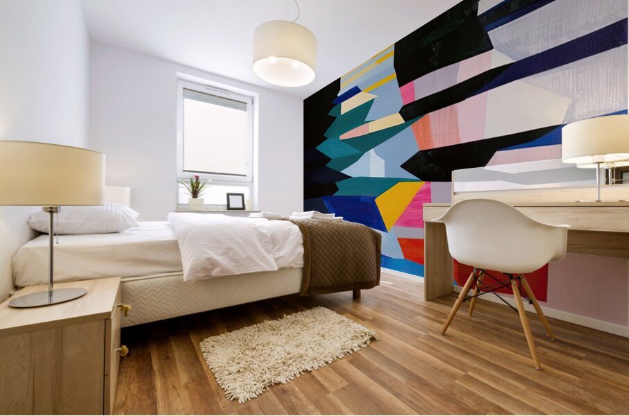 Chromatic Rhythms 48H9P2 57 Mural print