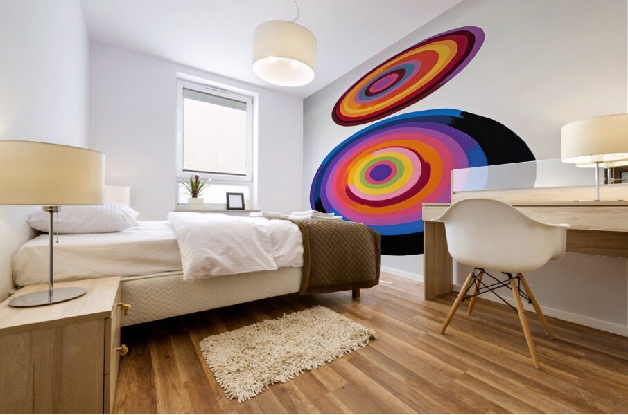 Chromatic Rhythms K45J2H 57 Mural print