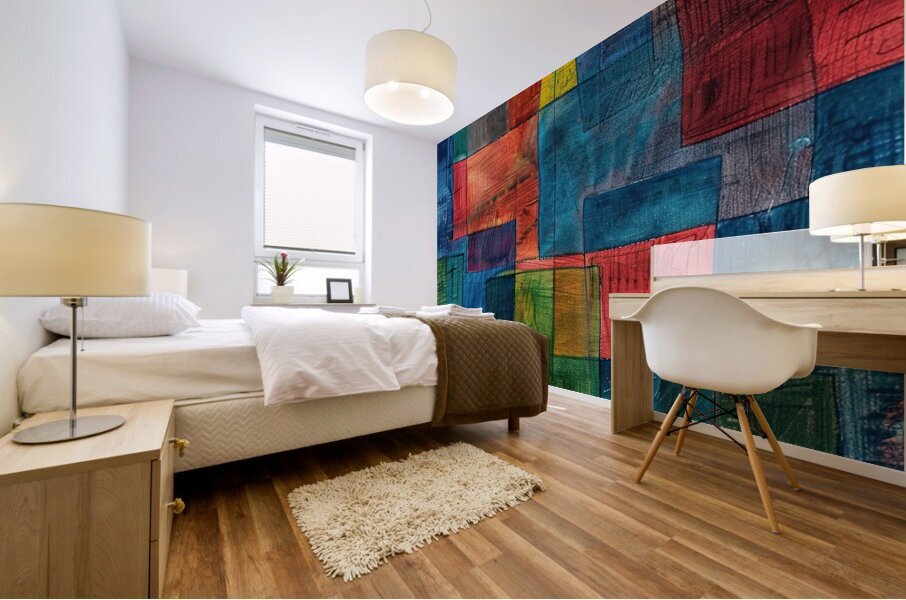 Chromatic Structures 7P3N9H 58 Mural print
