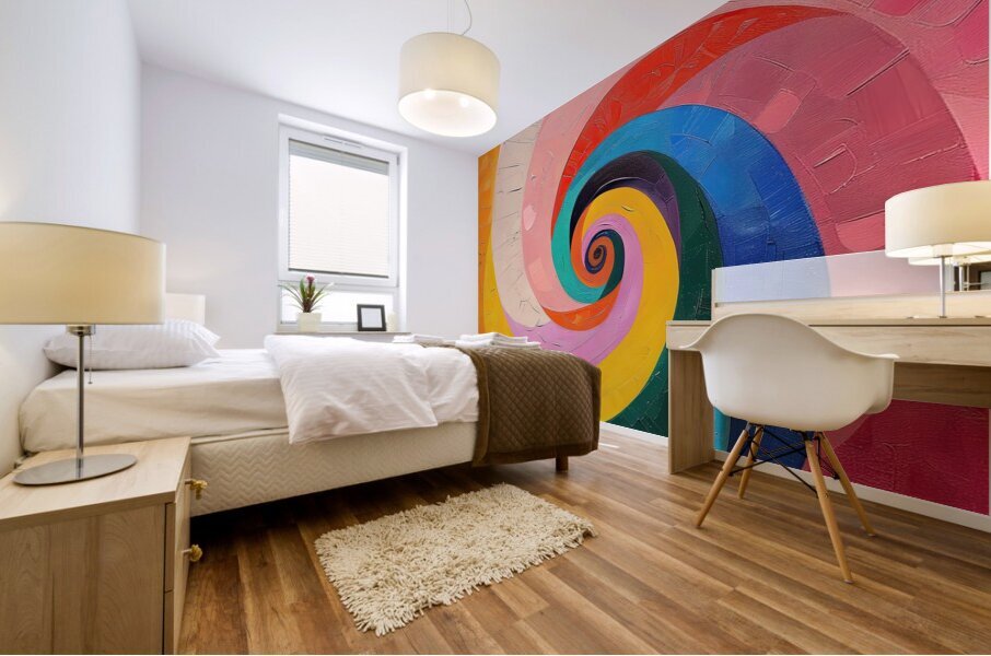 Chromatic Vortex H92P3Z 60 Mural print