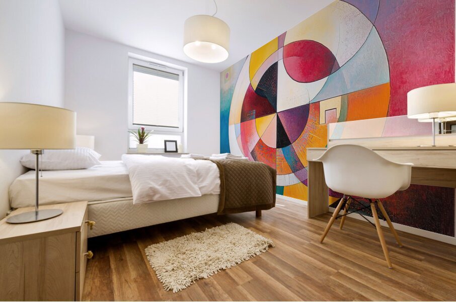Circular Harmony 49ZHP2 58 Mural print