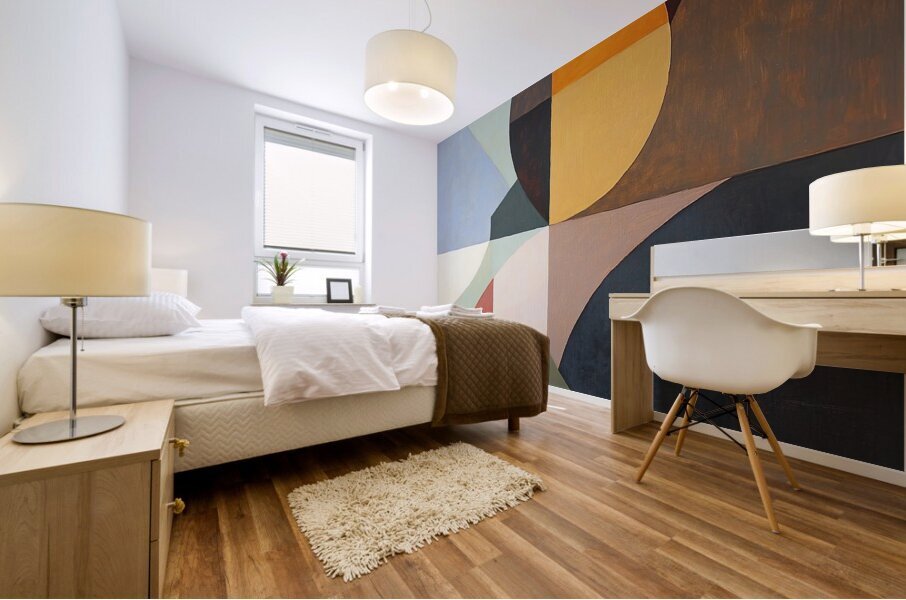 Circular Intersections 529HJZ 48 Mural print