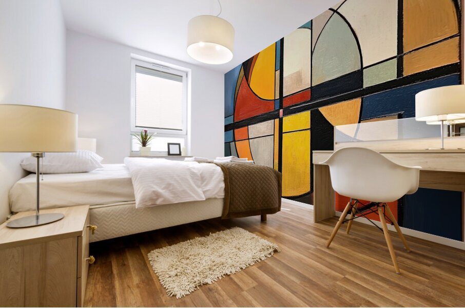 Circular Intersections 794DN2 61 Mural print