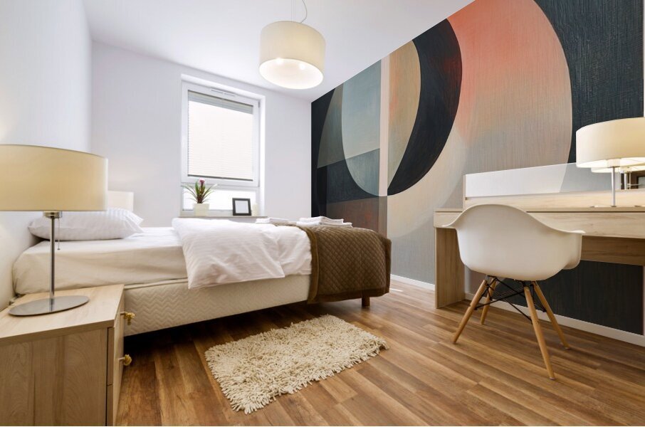 Circular Intersections 58H9N2 53 Mural print