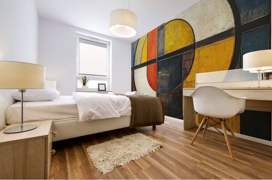 Circular Intersections 79HNP2 58 Mural print