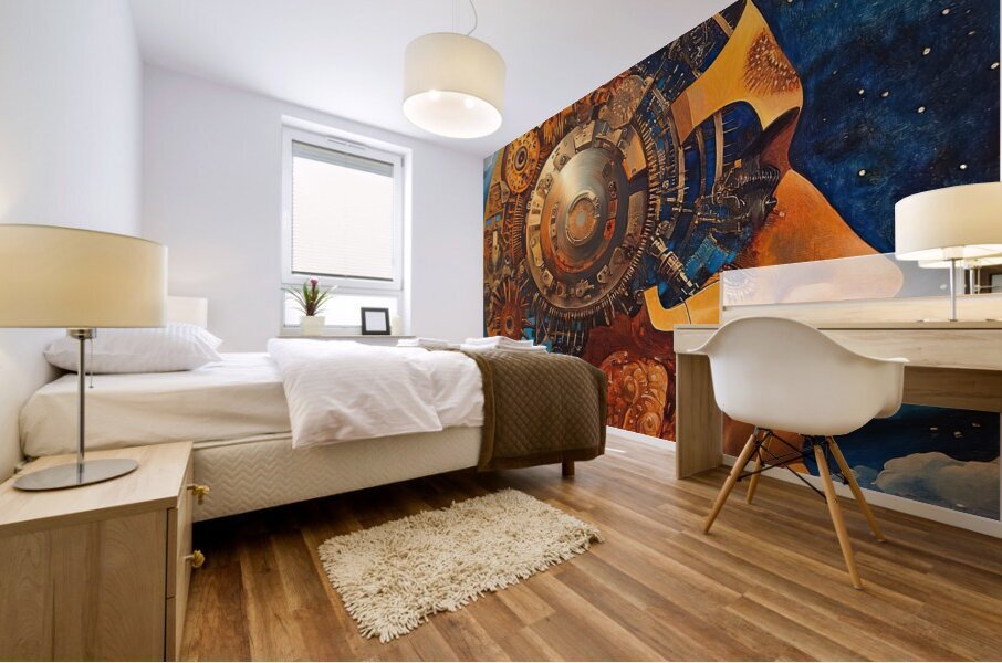 Clockwork Mind NZ7H29 62 Mural print