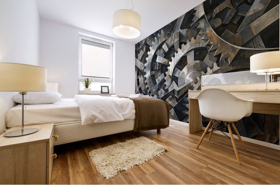 Clockwork Symphony H3N2P9 64 Mural print