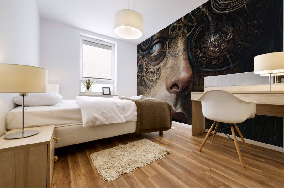 Clockwork Mind Y7H9N2 60 Mural print