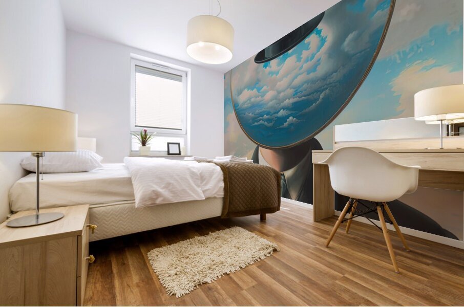 Clouded Judgment 2P3H9N 63 Mural print