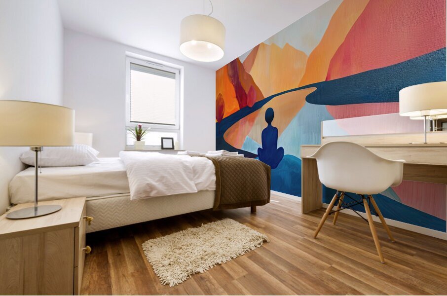 Contemplative Harmony 7294B3 45 Mural print