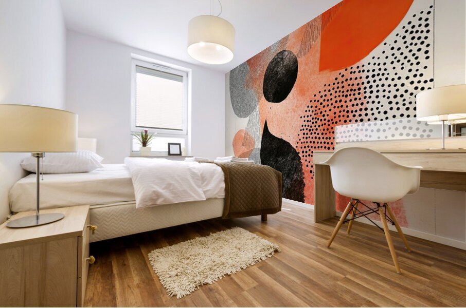 Coral Eclipse Y59H2N 47 Mural print