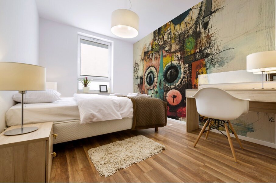 Cosmic Clockwork Being 74H9N2 60 Mural print
