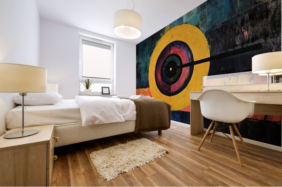 Cosmic Intersection H3N9C2 57 Mural print