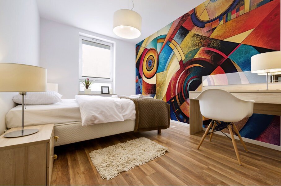 Cosmic Intersections 7P3H2N 62 Mural print