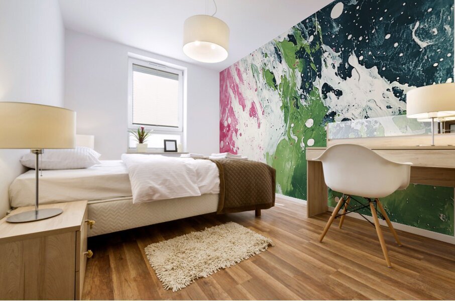 Cosmic River Flow H9P4Z2 45 Mural print