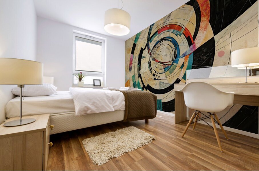 Cosmic Vortex NZ92H3 55 Mural print