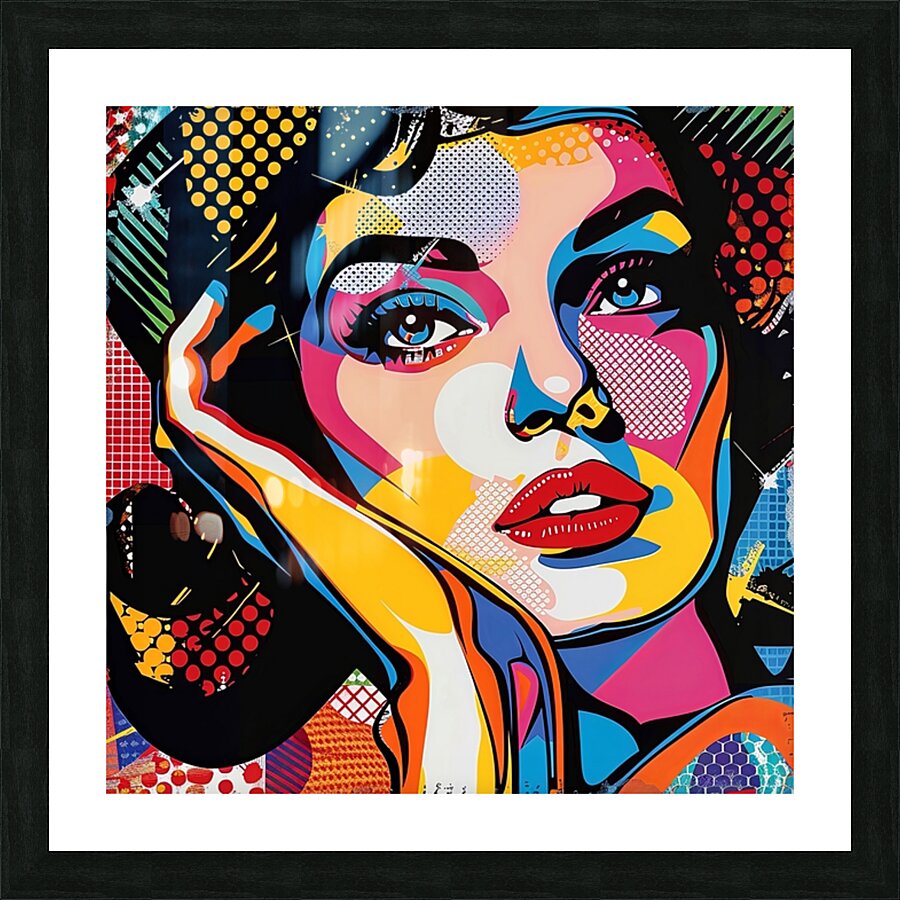 Pop Glamour Picture Frame print